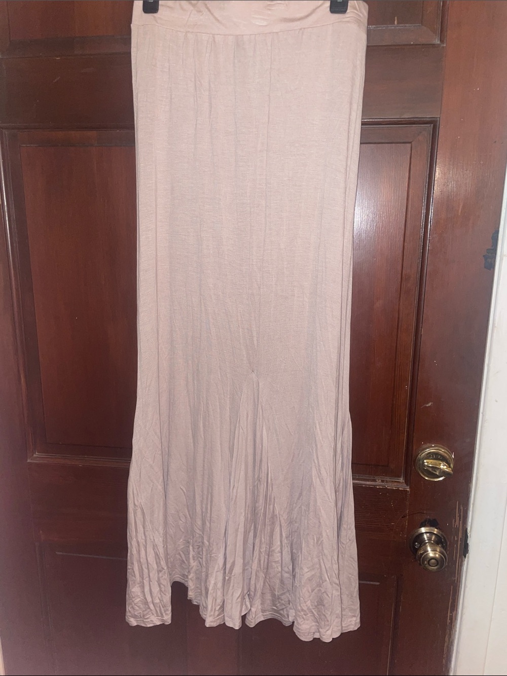 new directions Maxi Skirt in Light Blush Pink